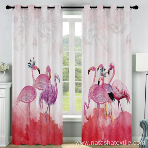 3D high-definition digital printing curtain